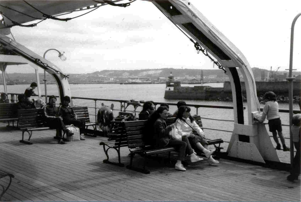 19810618 MAID OF KENT'S Last Voyage from Cherbourg to Southampton 06.jpg